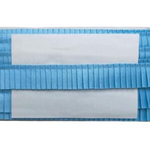 Kurlz 1.5 inch Non-Dyeble Heavy Satin Fancy Frill For Curtains, Table-runner, Pillows, Shams, Crafts, Singhasan, Ladoo Gopal Poshak | Size: 9 Yards